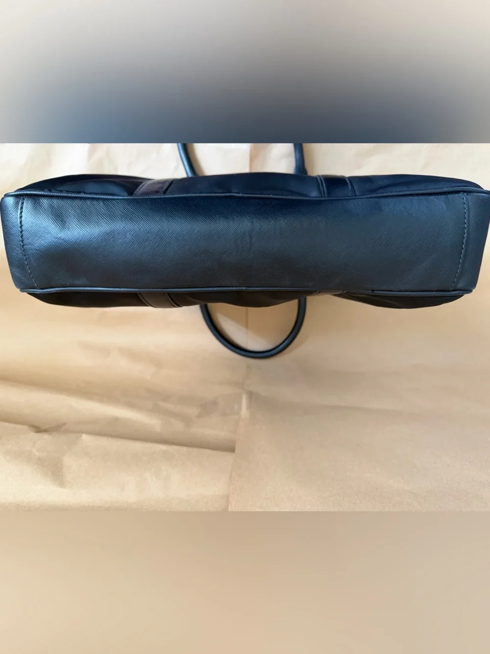 Prada Black Nylon Briefcase